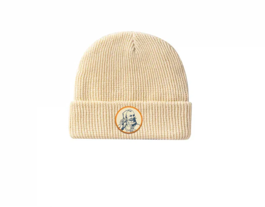 Zig-Zag Le Zouave Beanie · Cream