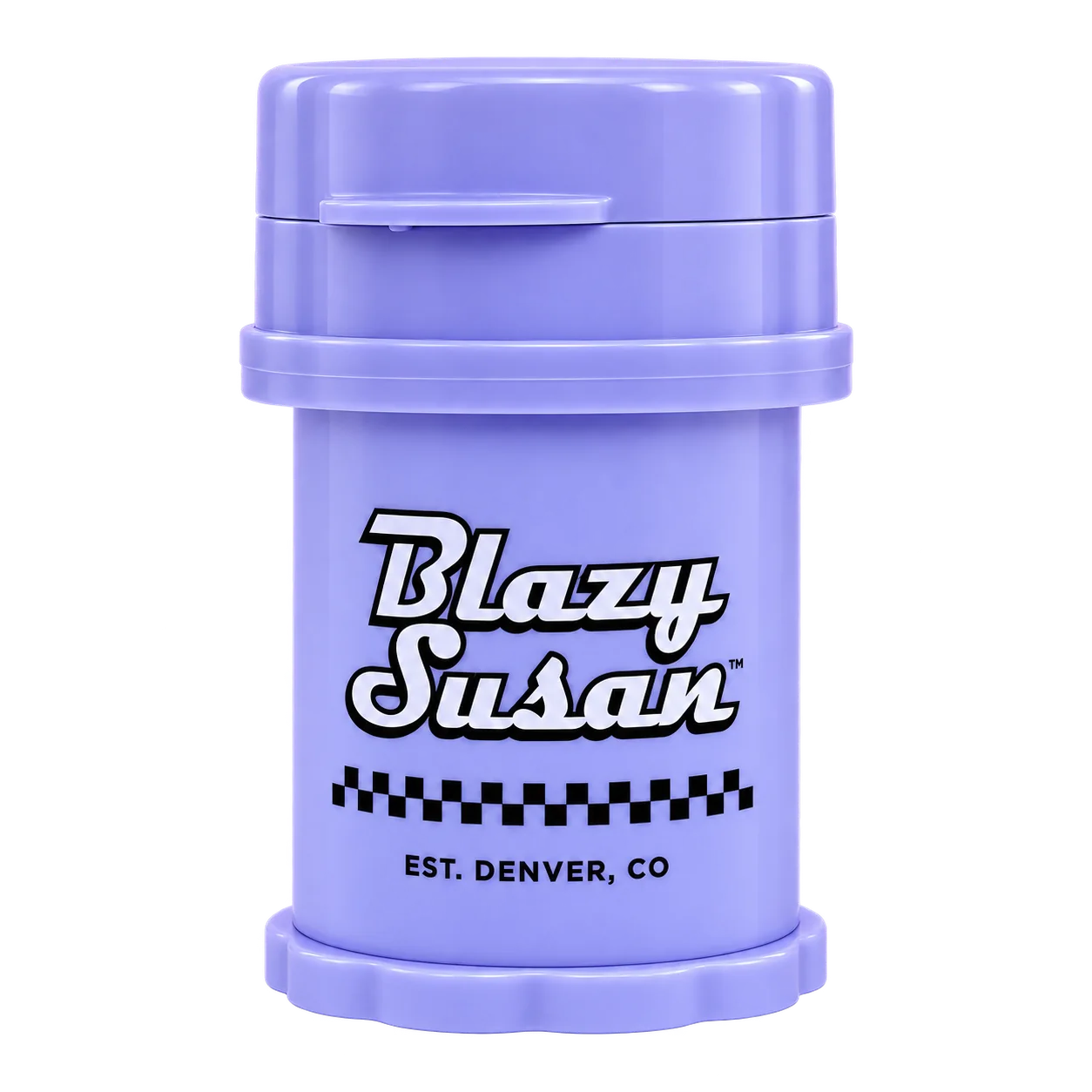 Blazy Susan Mini Herb Saver Grinder · Morado